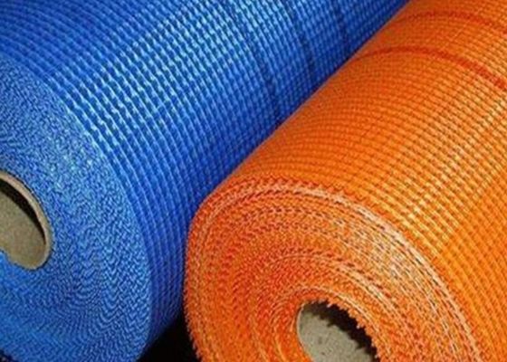 Mavi Turuncu Korozyon Direnci 1m - 2m Fiberglas Hasır Yapı Malzemesi