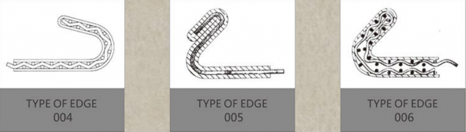 Korozyon Önleyici 304L Paslanmaz Çelik Kıvrımlı Hasır 100 Mikron 12.7mm Delik Ağır Hizmet Tipi 5