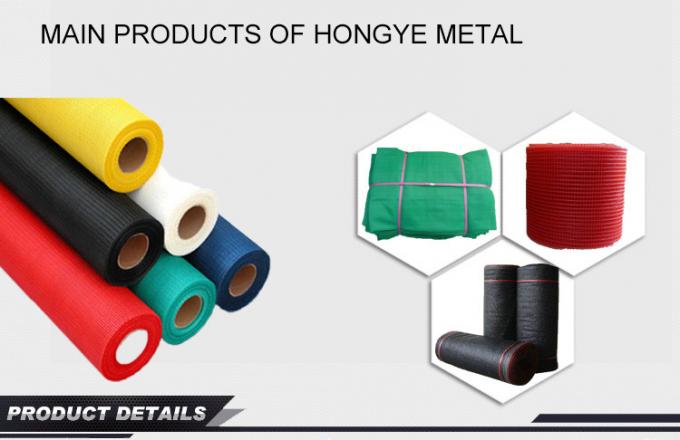 Yüksek Sıcaklık Fiberglas Örgü 10x10 Örgü 80g/m2 Fitilli Dokuma 0